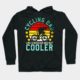 Funny Vintage Cyclist Father's Day Hoodie